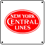 NYC Red Logo 6x6 Tin Sign