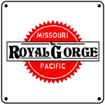 MoPac Royal Gorge 6x6 Tin Sign