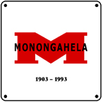 Monongahela Logo 6x6 Tin Sign