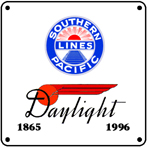 SP Daylight Logo 6x6 Tin Sign