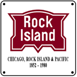 Rock Maroon Logo 6x6 Tin Sign