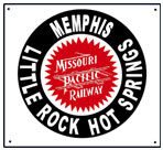 MoPac Memphis 6x6 Tin Sign
